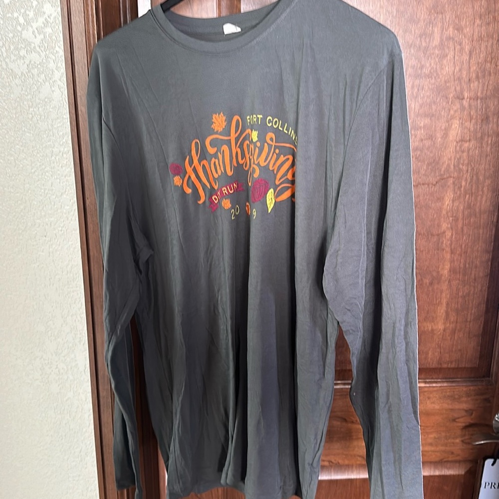 Turkey trot long sleeve t-shirt